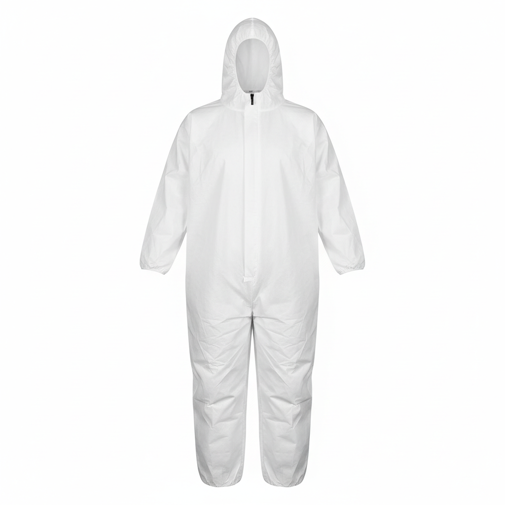 Disposable Protective Coveralls — 5 Pack