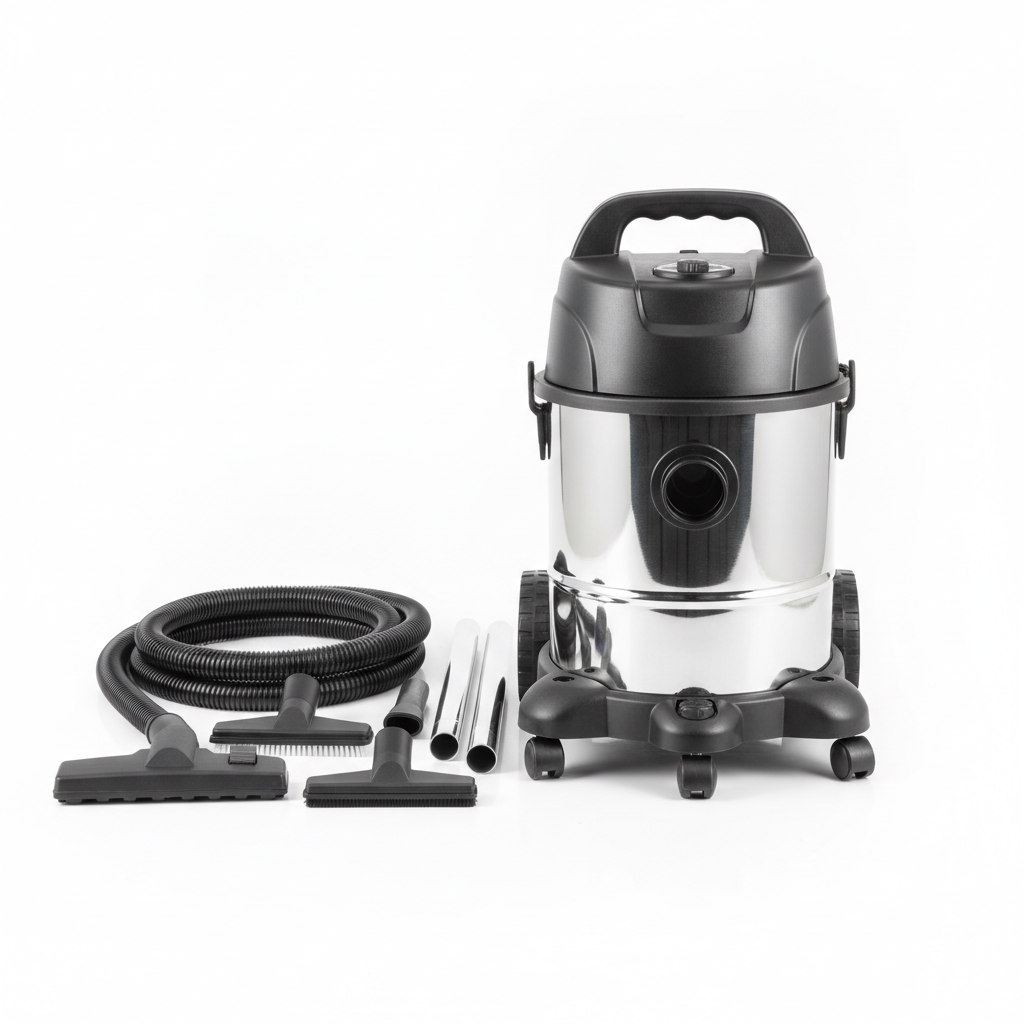 Industrial Wet/Dry Vacuum — 5 Gallon Compact