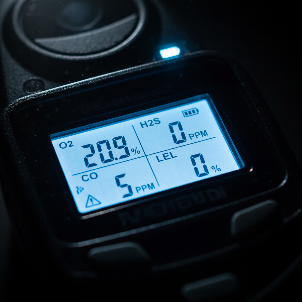 Multi-Gas Detector — Portable 4-Gas Monitor
